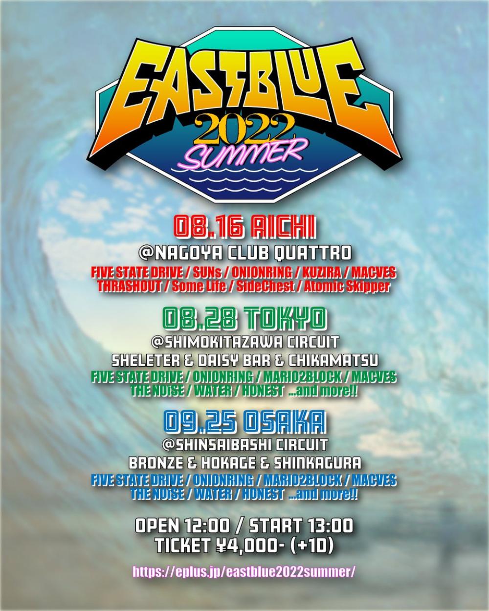 EAST BLUE 2022 Summer