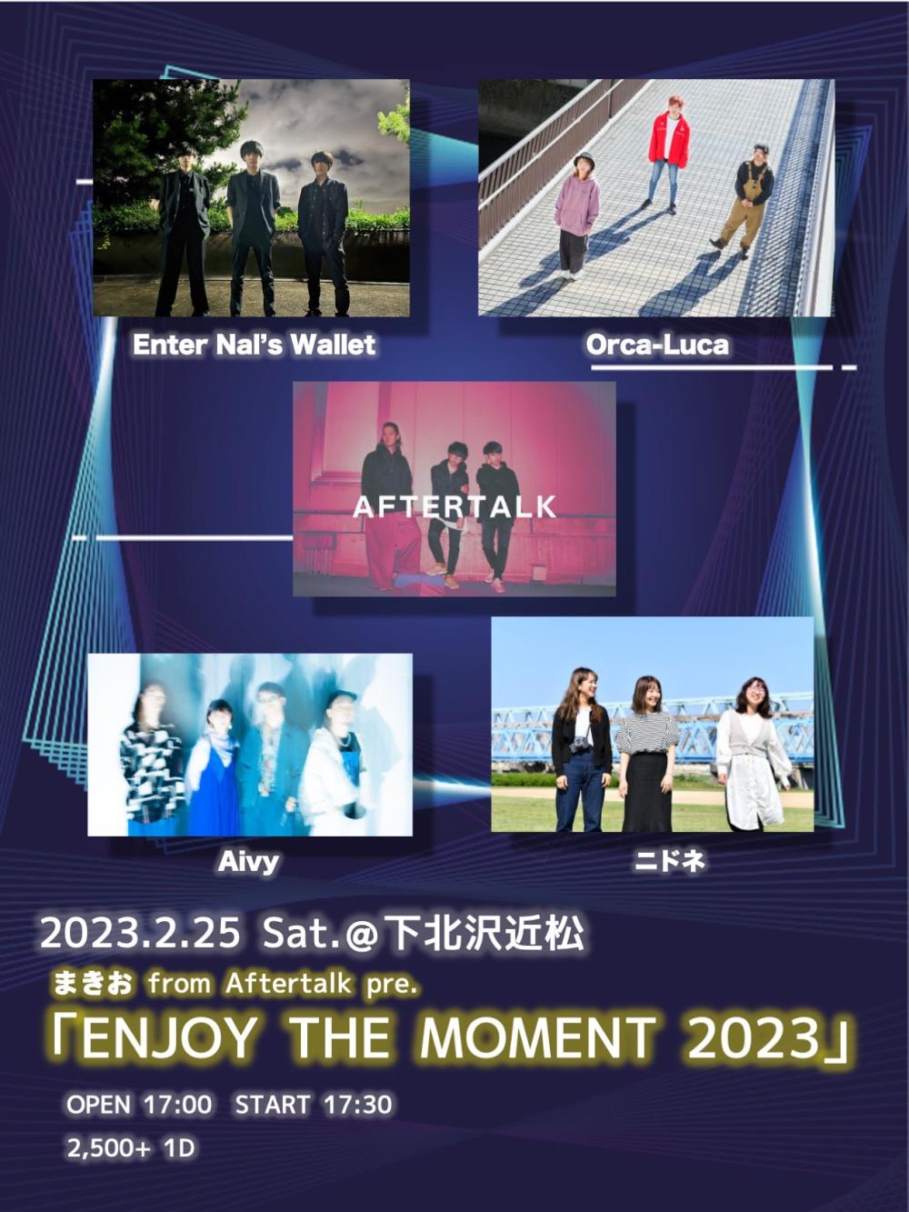 まきお from Aftertalk pre.『ENJOY THE MOMENT 2023』