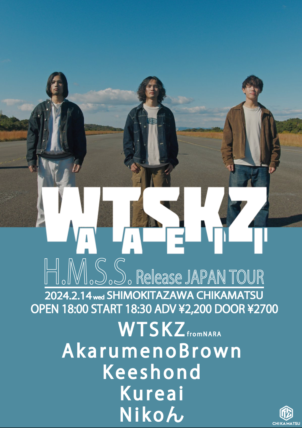 WTSKZ H.M.S.S. Release JAPAN  TOUR